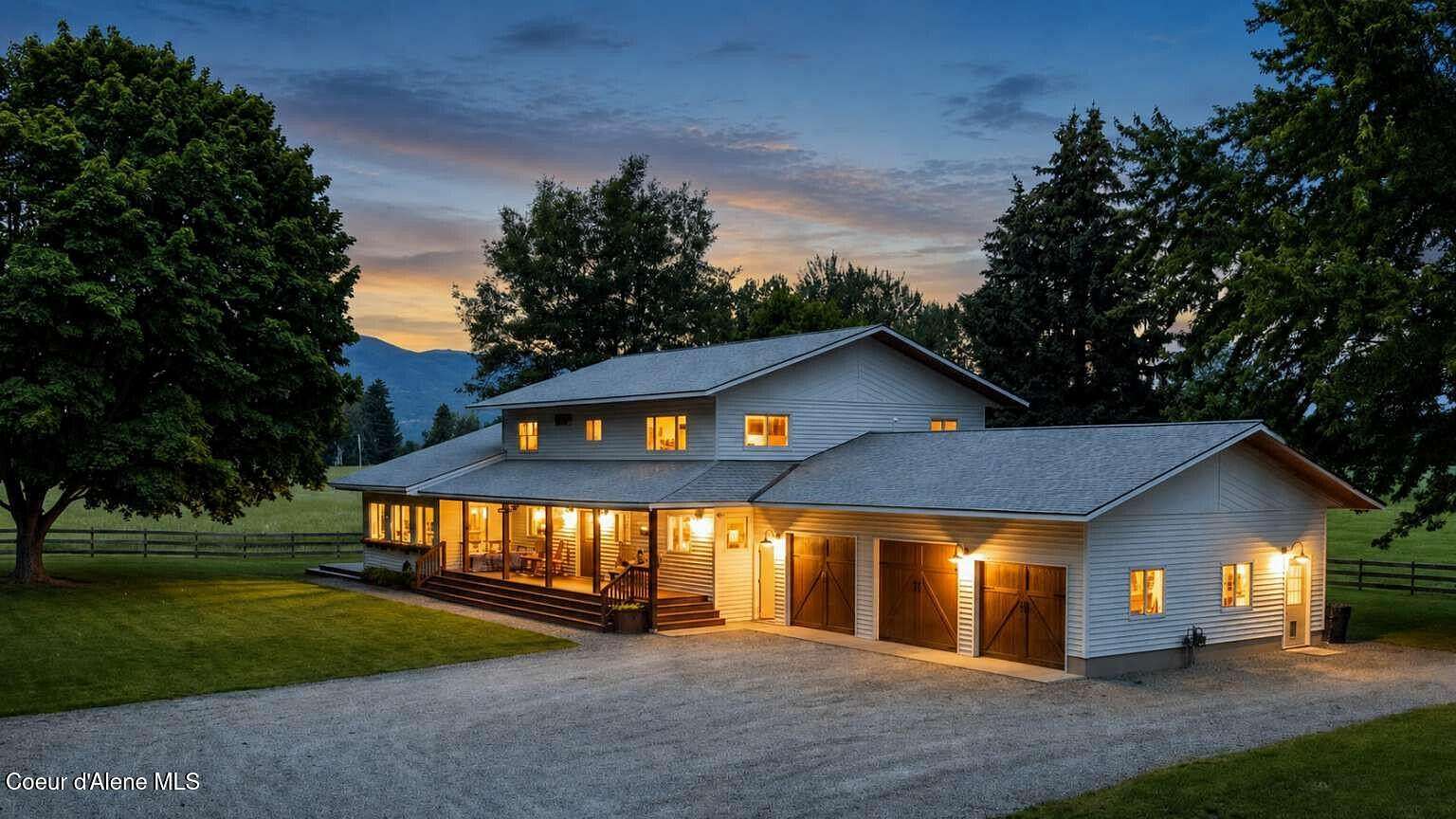 10 Acres of Land with Home for Sale in Sandpoint, Idaho