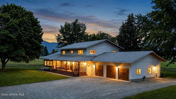 10 Acres of Land with Home for Sale in Sandpoint, Idaho