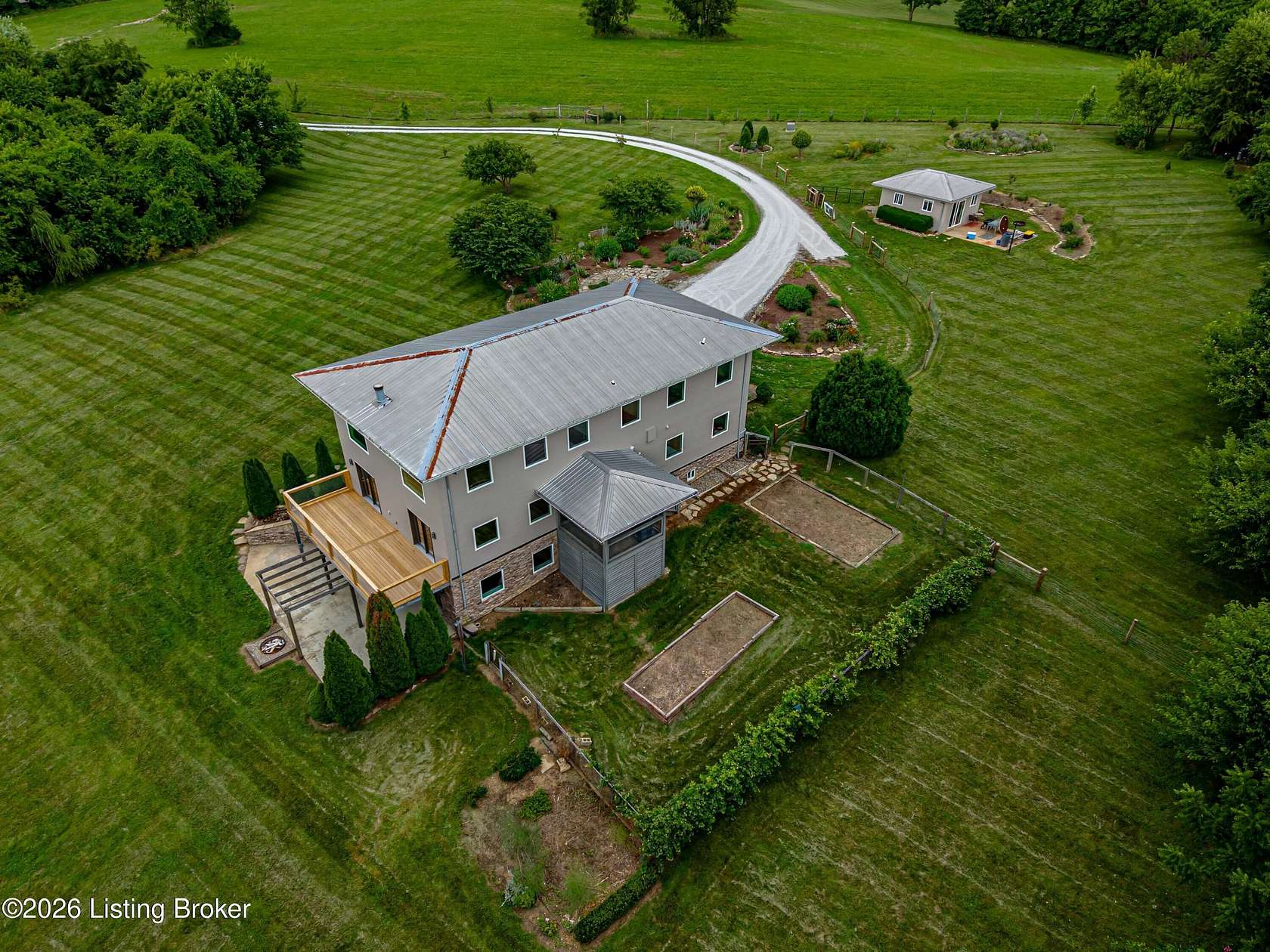 8 Acres of Land with Home for Sale in Finchville, Kentucky