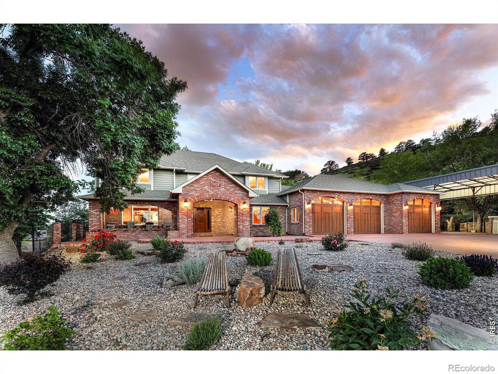 35 Acres of Land with Home for Sale in Loveland, Colorado
