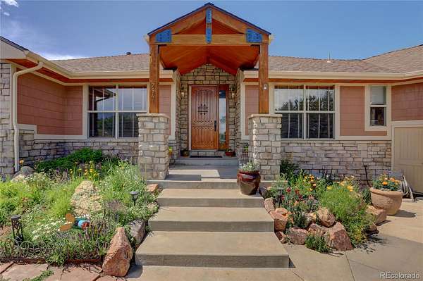 5 Acres of Land with Home for Sale in Castle Rock, Colorado