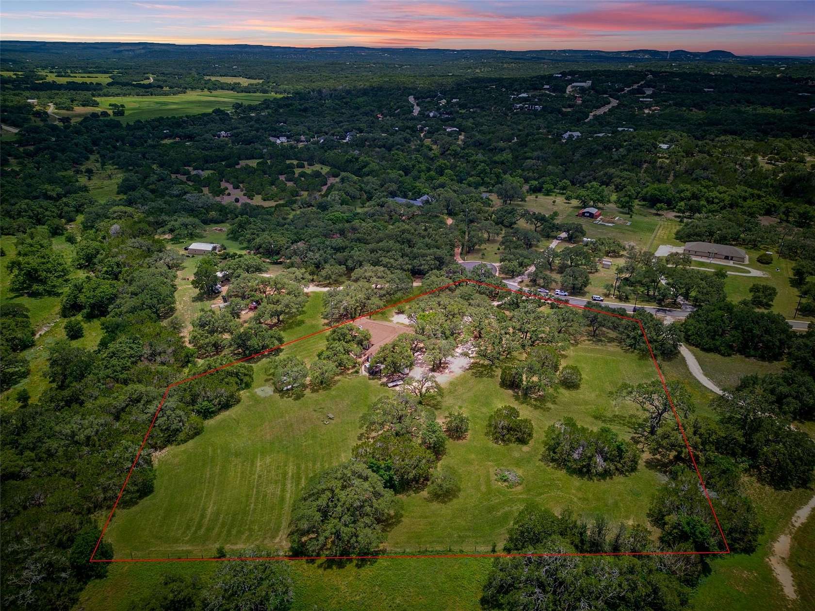 4.33 Acres of Land with Home for Sale in Fischer, Texas