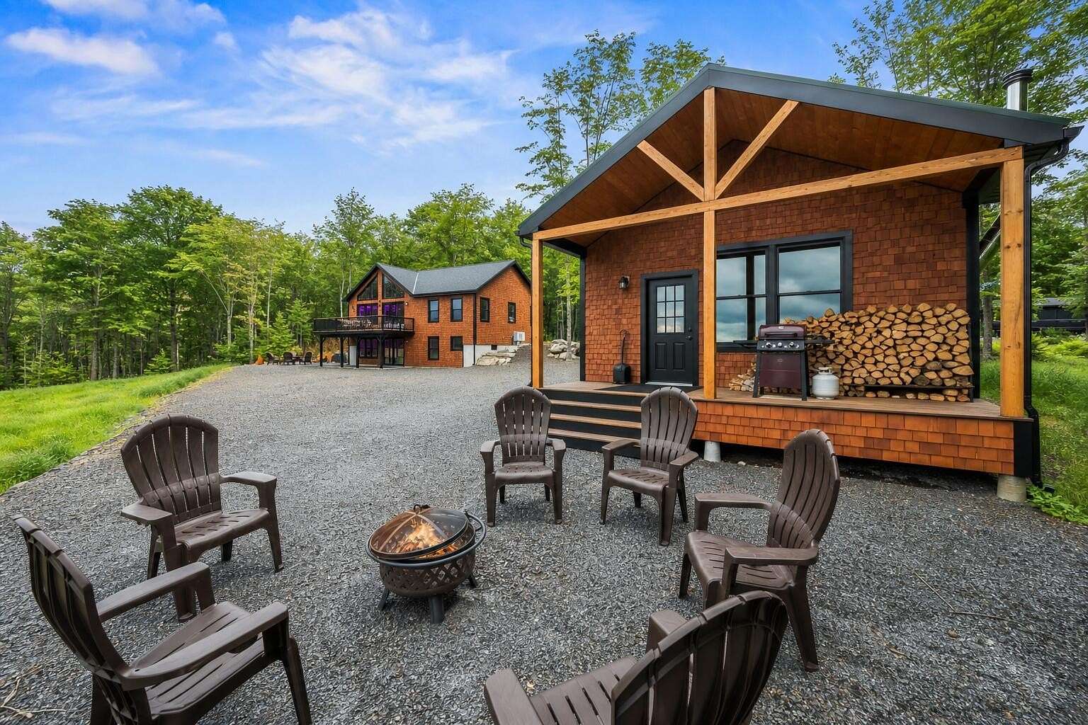 9.39 Acres of Land with Home for Sale in Rangeley, Maine