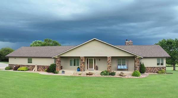 5.9 Acres of Land with Home for Sale in Ellsworth, Kansas