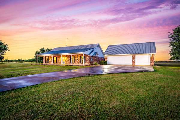5.56 Acres of Land with Home for Sale in Lorena, Texas