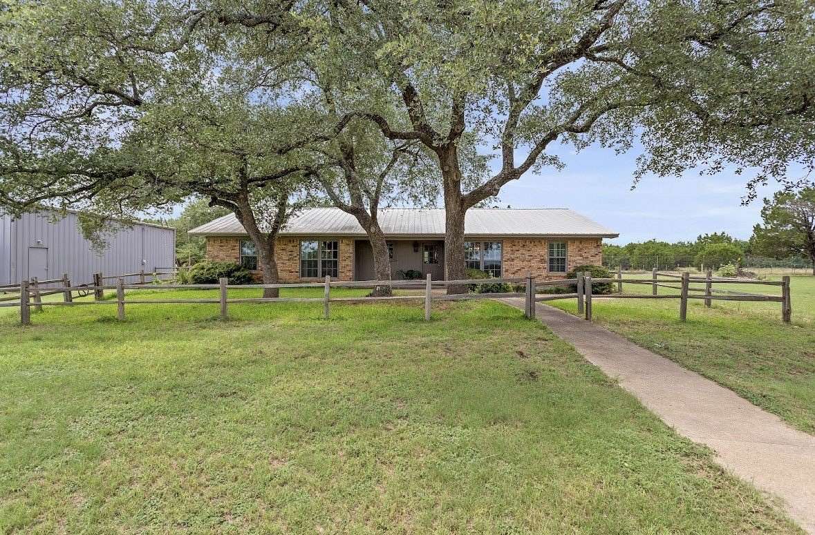 3 Acres of Land with Home for Sale in Meridian, Texas