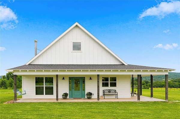 3.47 Acres of Land with Home for Sale in Prairie Grove, Arkansas