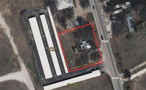 0.55 Acres of Commercial Land for Sale in Granbury, Texas