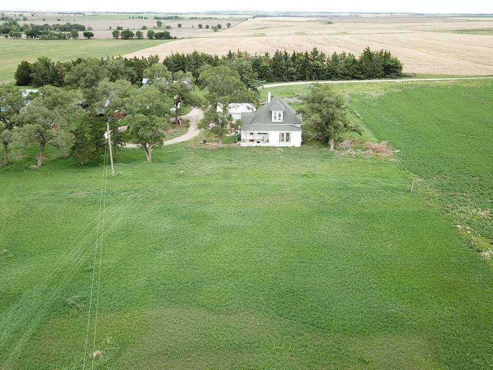 24 Acres of Land with Home for Sale in Jewell, Kansas