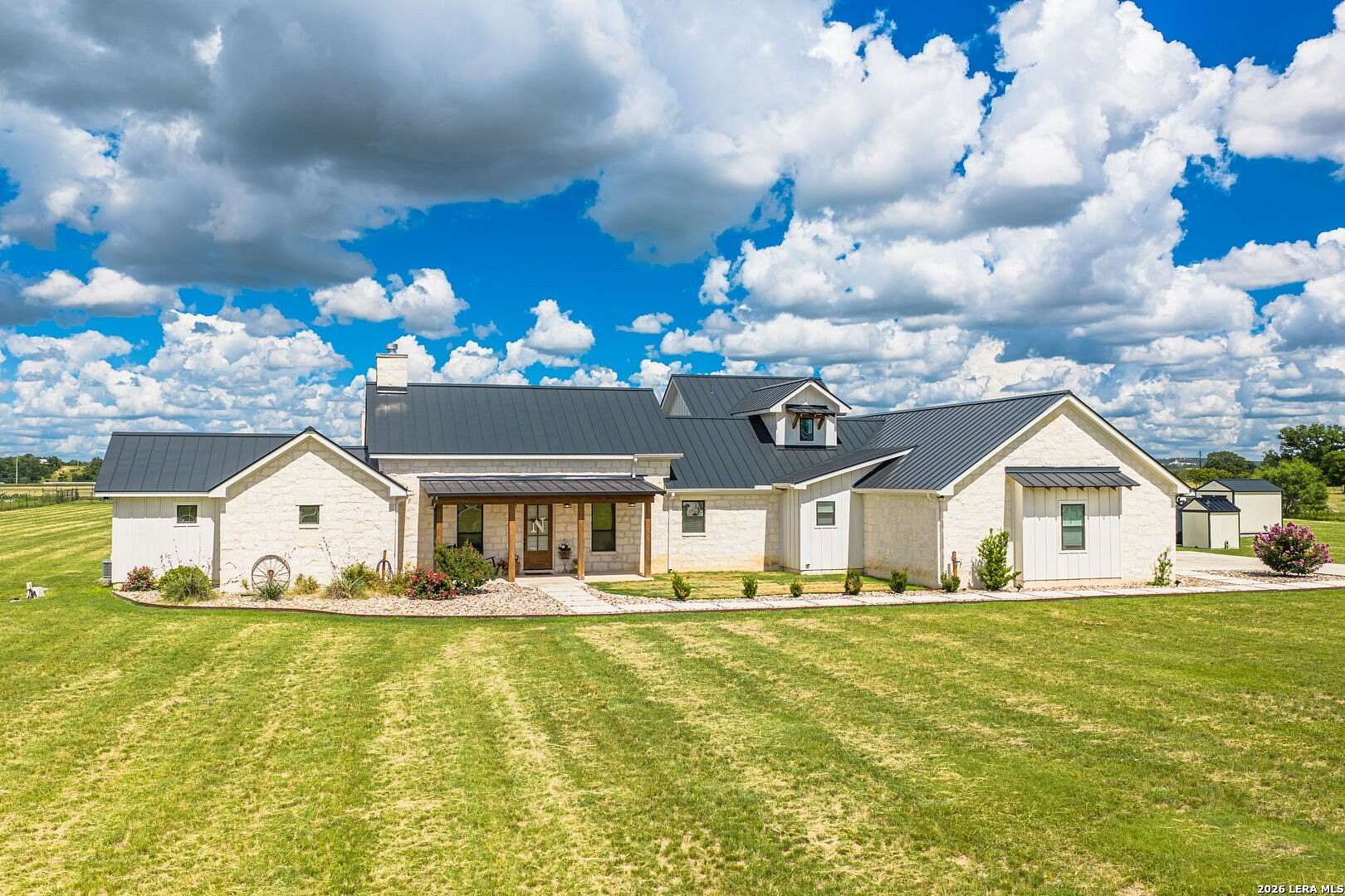 5 Acres of Land with Home for Sale in Center Point, Texas