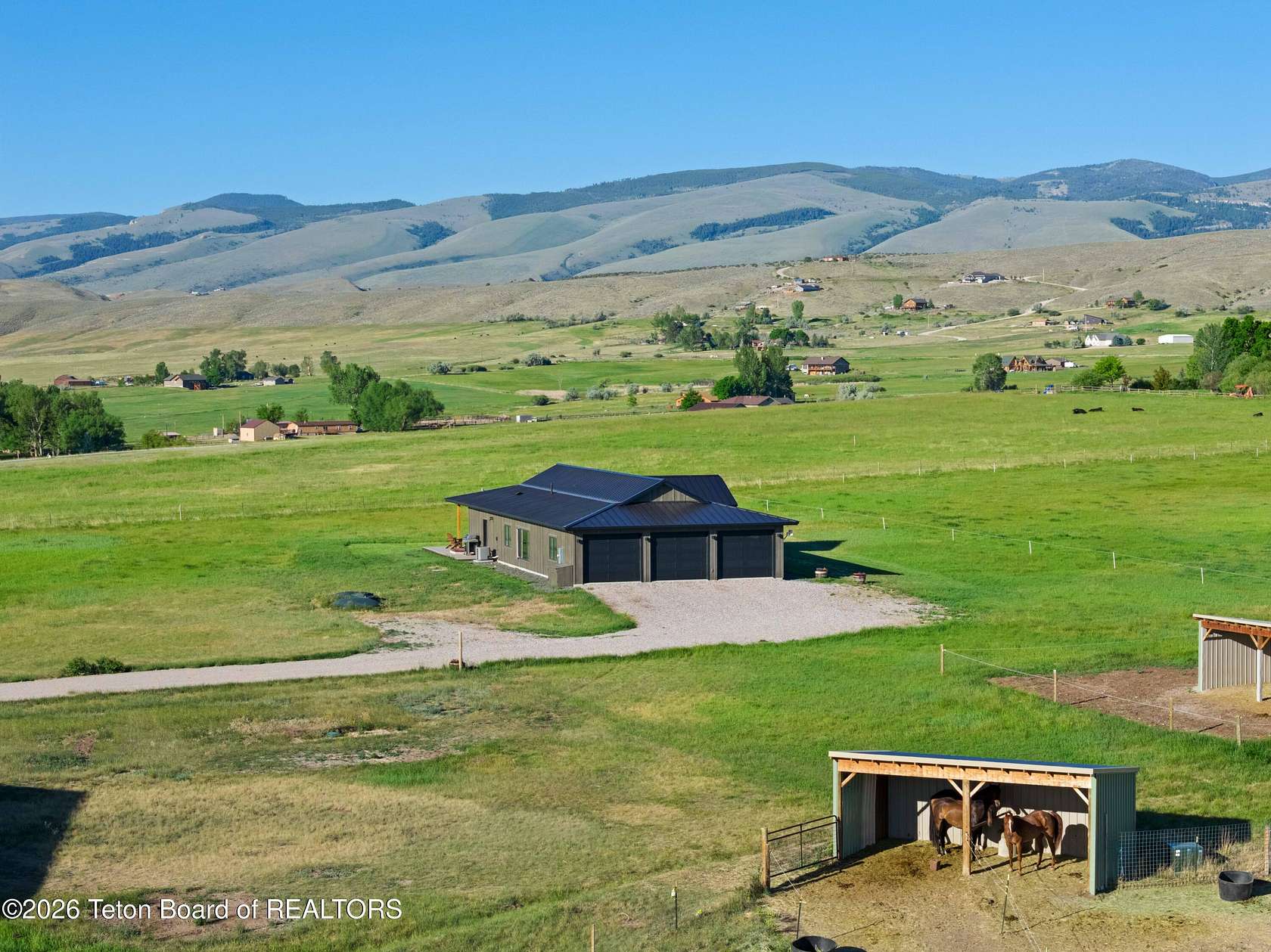14.8 Acres of Land with Home for Sale in Lander, Wyoming