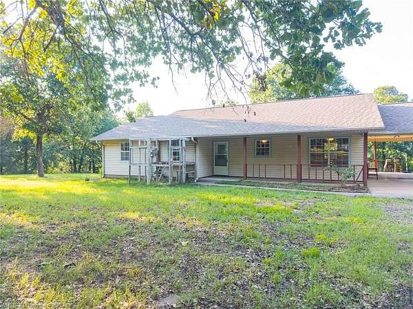 17.2 Acres of Land with Home for Sale in Huntington, Arkansas