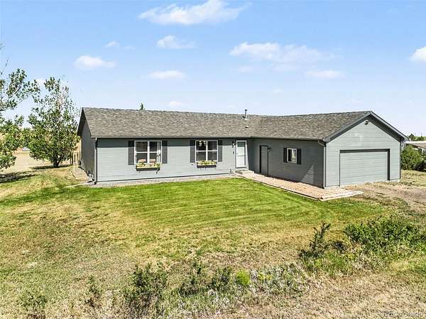 5 Acres of Land with Home for Sale in Bennett, Colorado