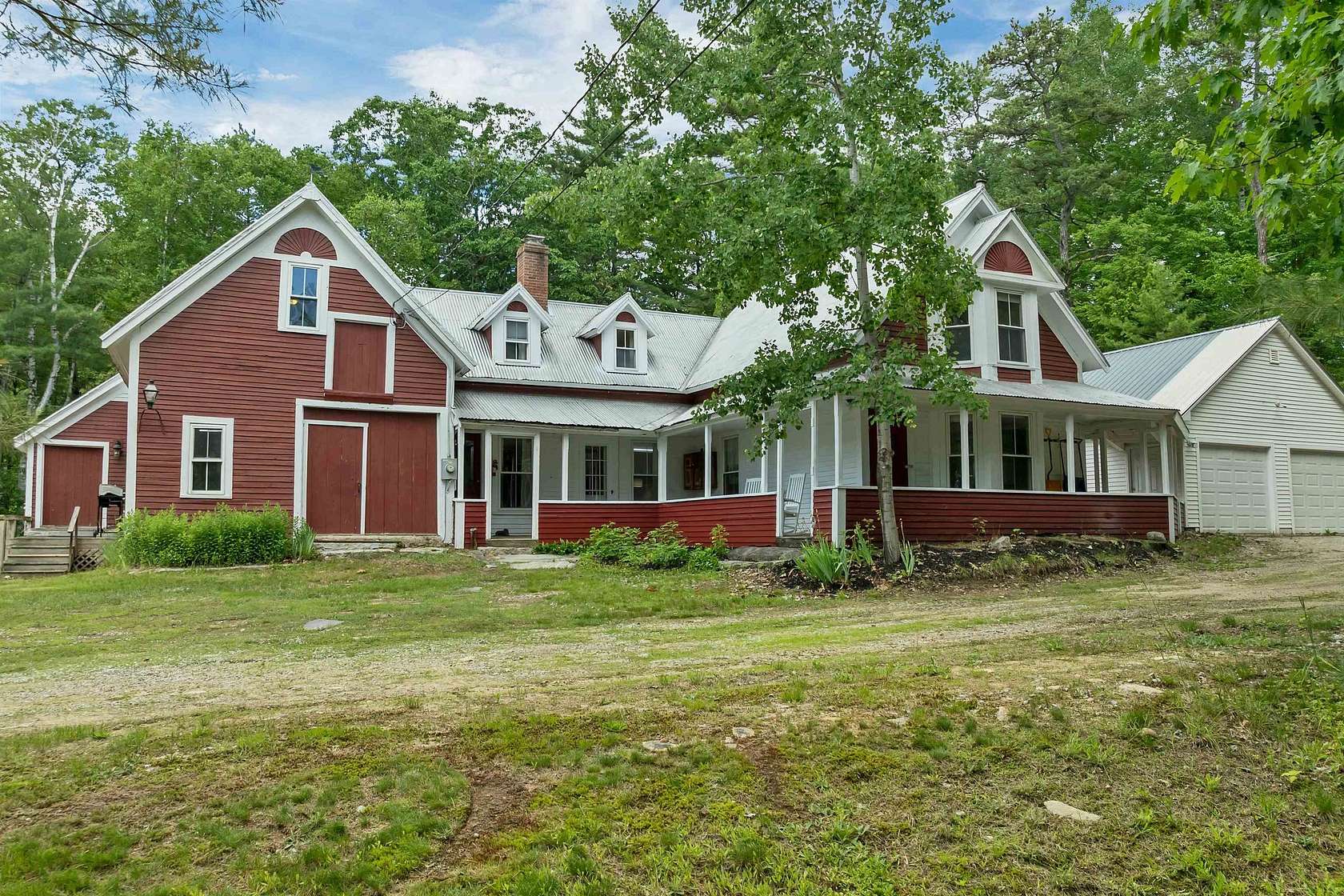 10.7 Acres of Recreational Land with Home for Sale in Madison, New Hampshire
