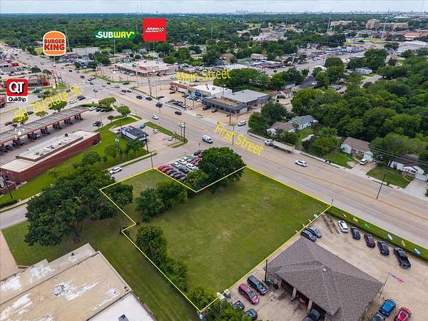 0.55 Acres of Commercial Land for Sale in Garland, Texas