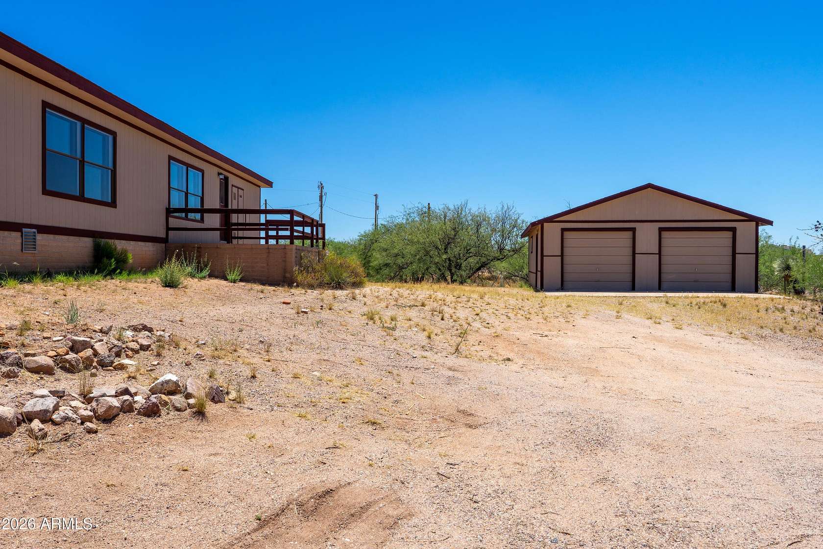 2.84 Acres of Land with Home for Sale in Benson, Arizona