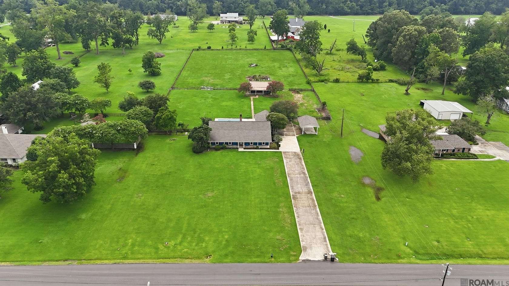 3.3 Acres of Land with Home for Sale in Zachary, Louisiana