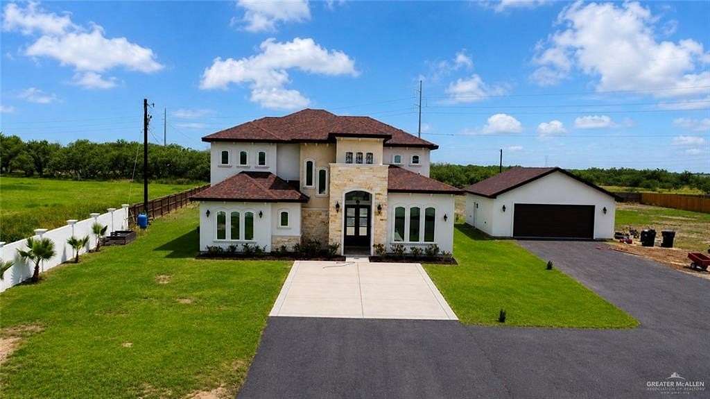 1.75 Acres of Land with Home for Lease in Mission, Texas