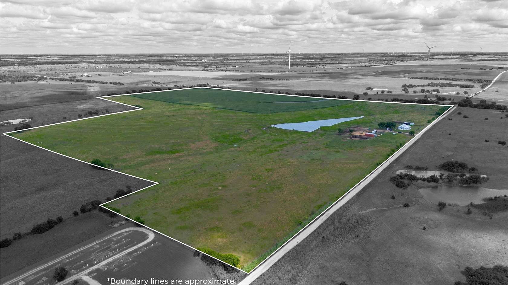 93 Acres of Land with Home for Sale in Penelope, Texas