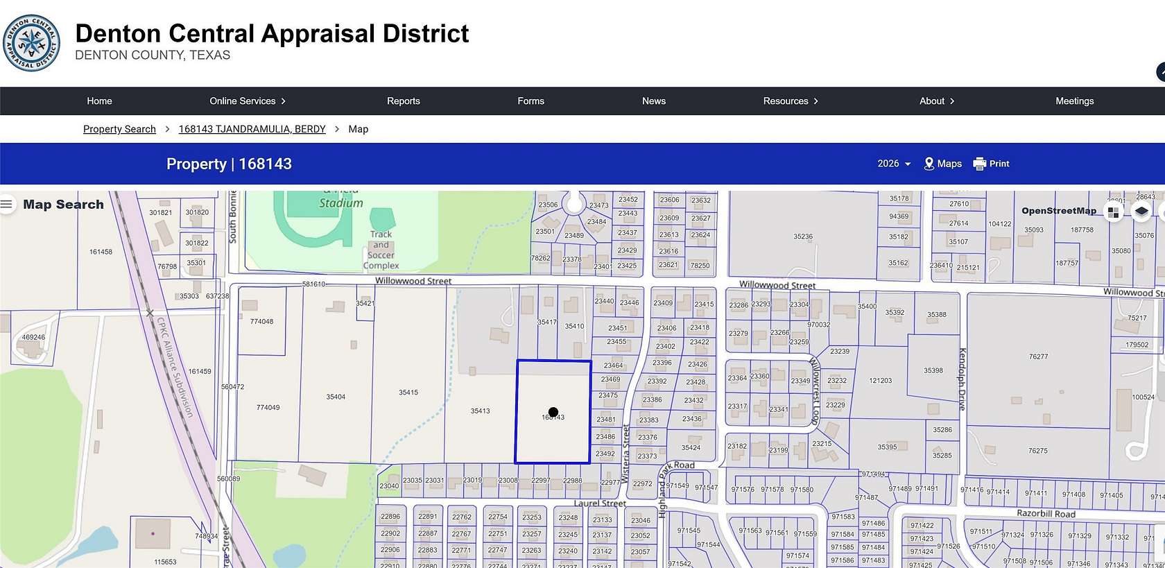 3 Acres of Residential Land for Sale in Denton, Texas