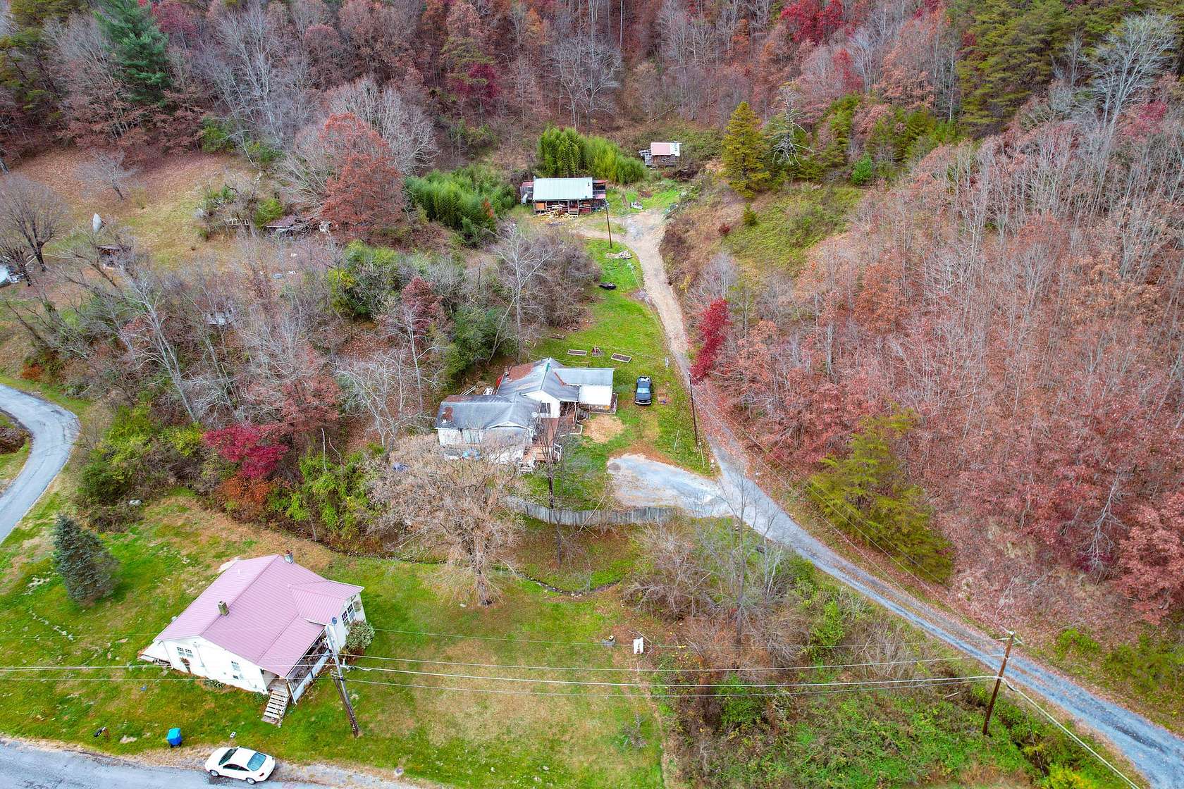 9.5 Acres of Land with Home for Sale in Saltville, Virginia