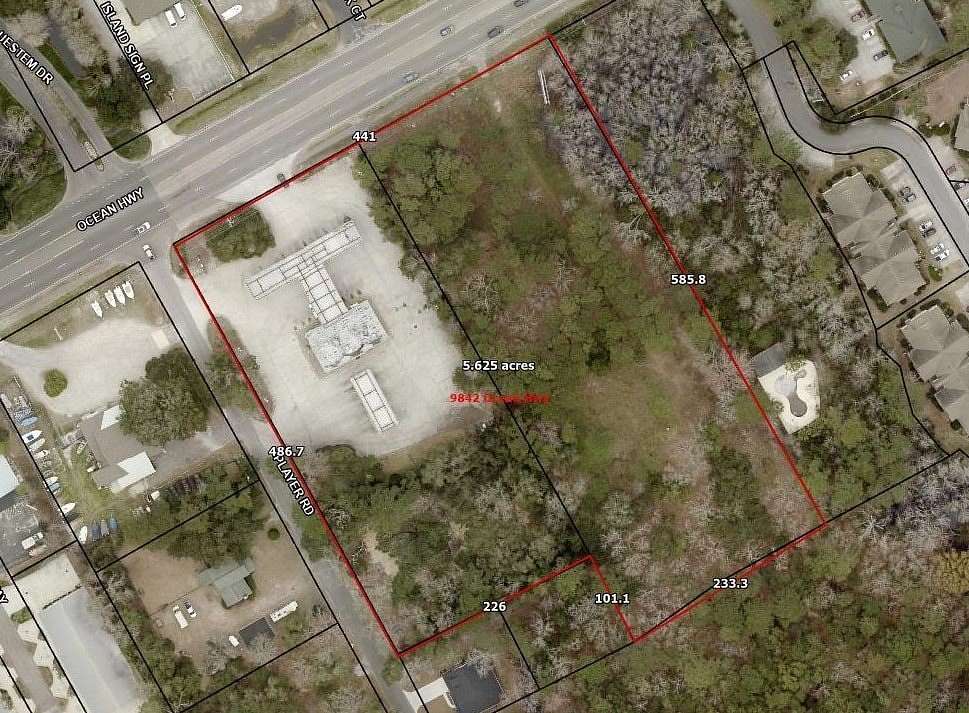 5.62 Acres of Mixed-Use Land for Sale in Pawleys Island, South Carolina