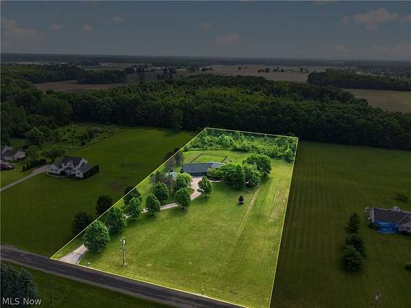 3.76 Acres of Land with Home for Sale in Wellington, Ohio
