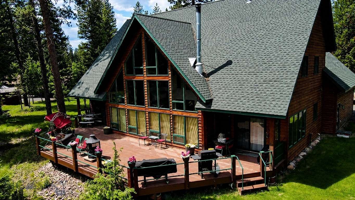 4.75 Acres of Land with Home for Sale in Seeley Lake, Montana