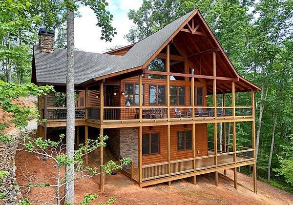 4.56 Acres of Land with Home for Sale in Blue Ridge, Georgia
