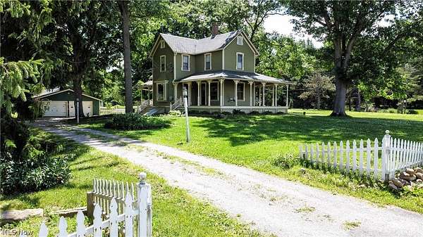 4 Acres of Land with Home for Sale in Seville, Ohio