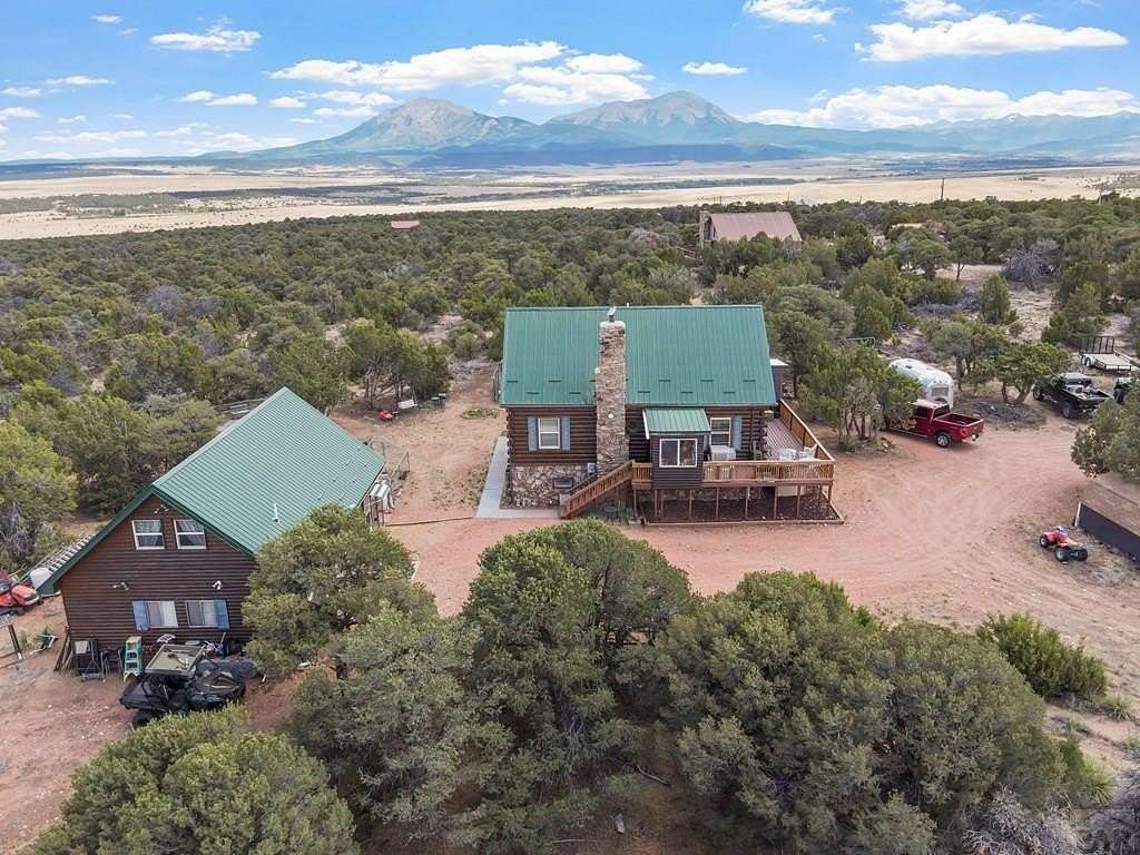 10 Acres of Land with Home for Sale in Walsenburg, Colorado