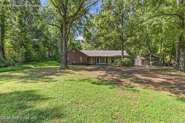1.83 Acres of Land with Home for Sale in Olive Branch, Mississippi