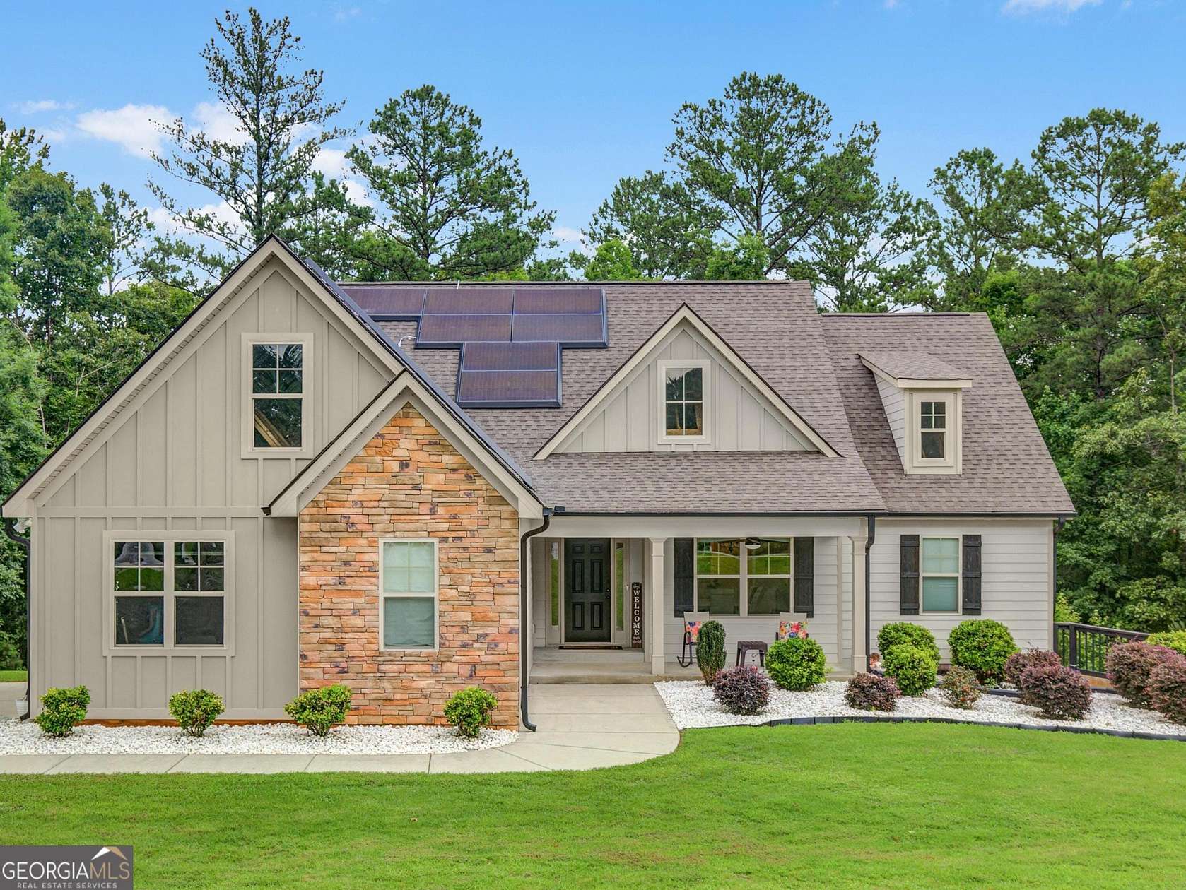 5 Acres of Land with Home for Sale in Newnan, Georgia