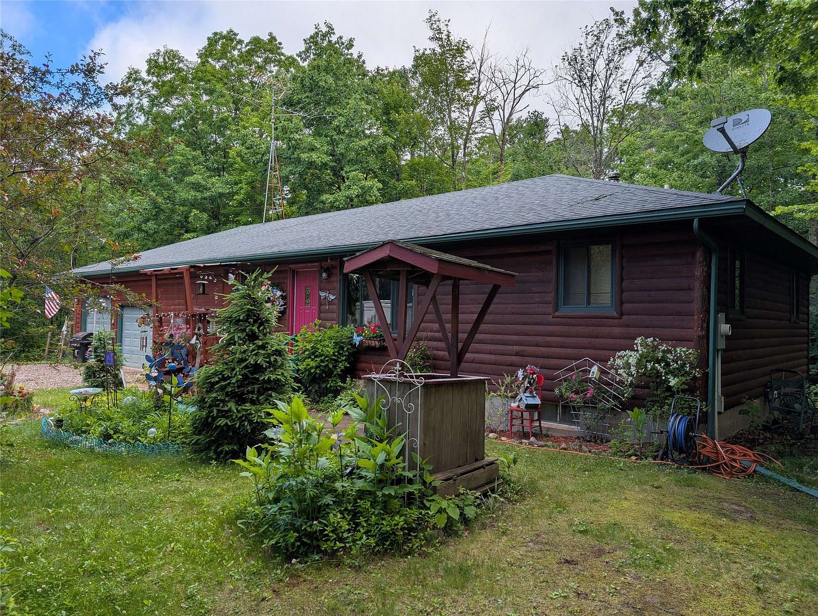 10 Acres of Recreational Land with Home for Sale in Birchwood, Wisconsin