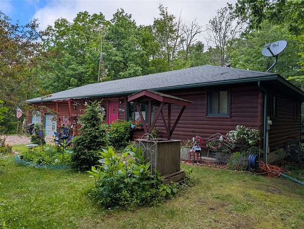 10 Acres of Recreational Land with Home for Sale in Birchwood, Wisconsin