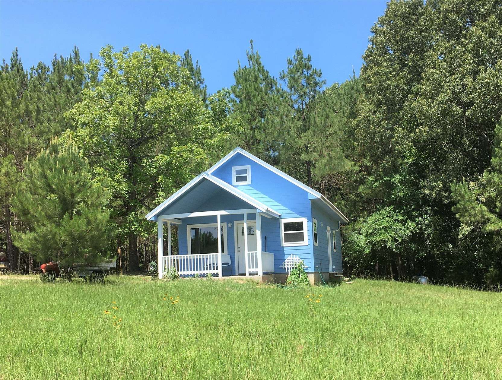 9.74 Acres of Land with Home for Sale in Grand Saline, Texas