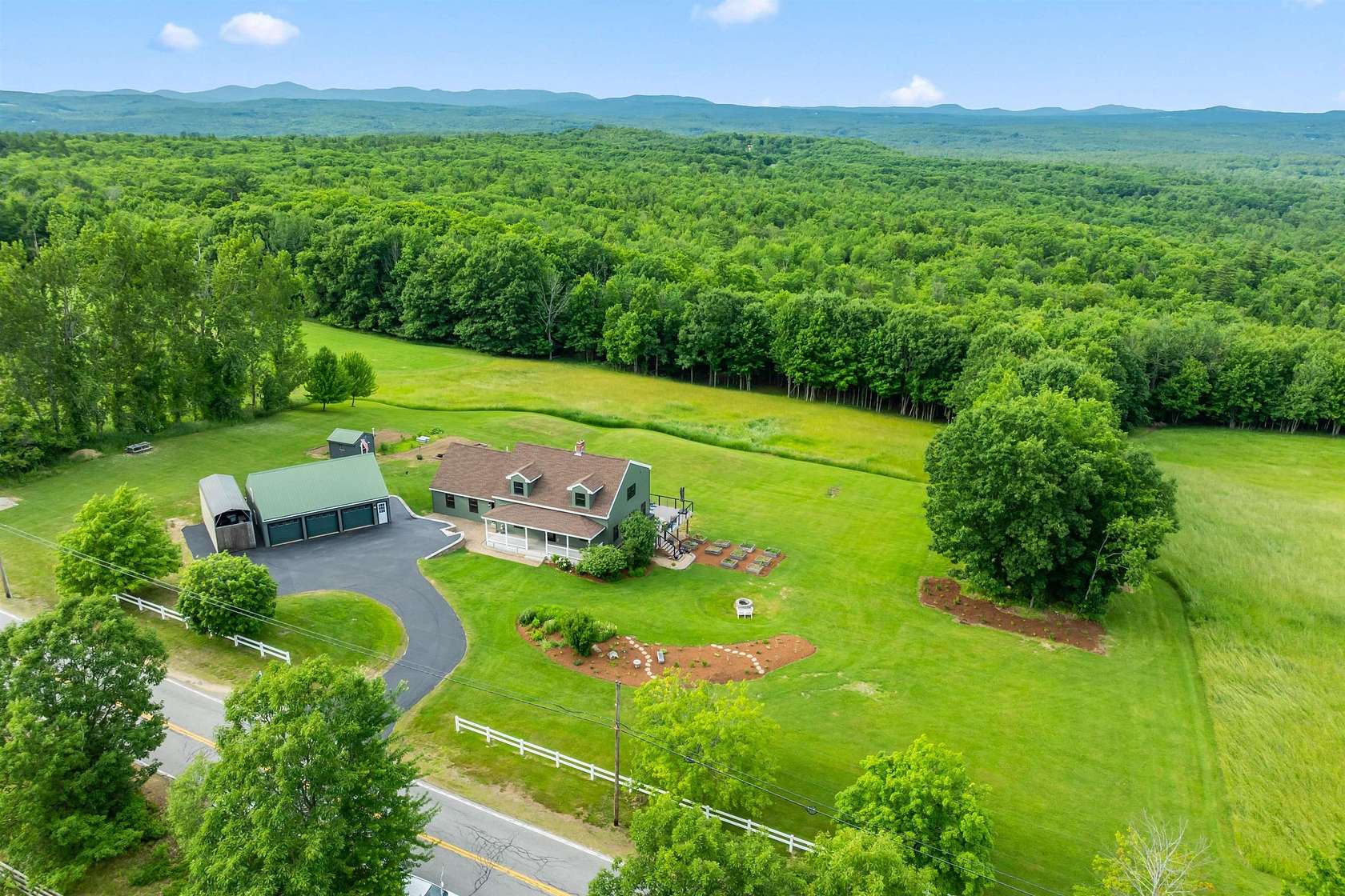 13.3 Acres of Land with Home for Sale in Pittsfield, New Hampshire