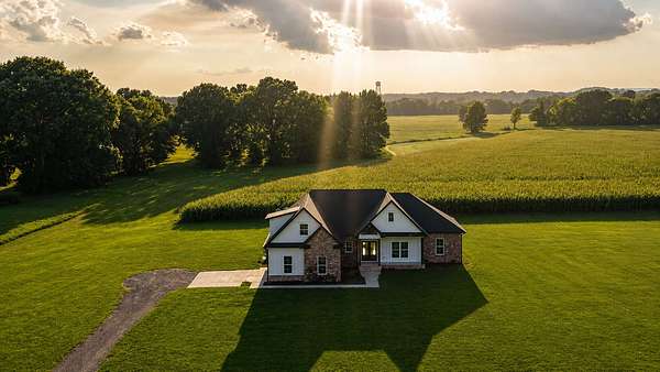 2.5 Acres of Land with Home for Sale in Shelbyville, Tennessee