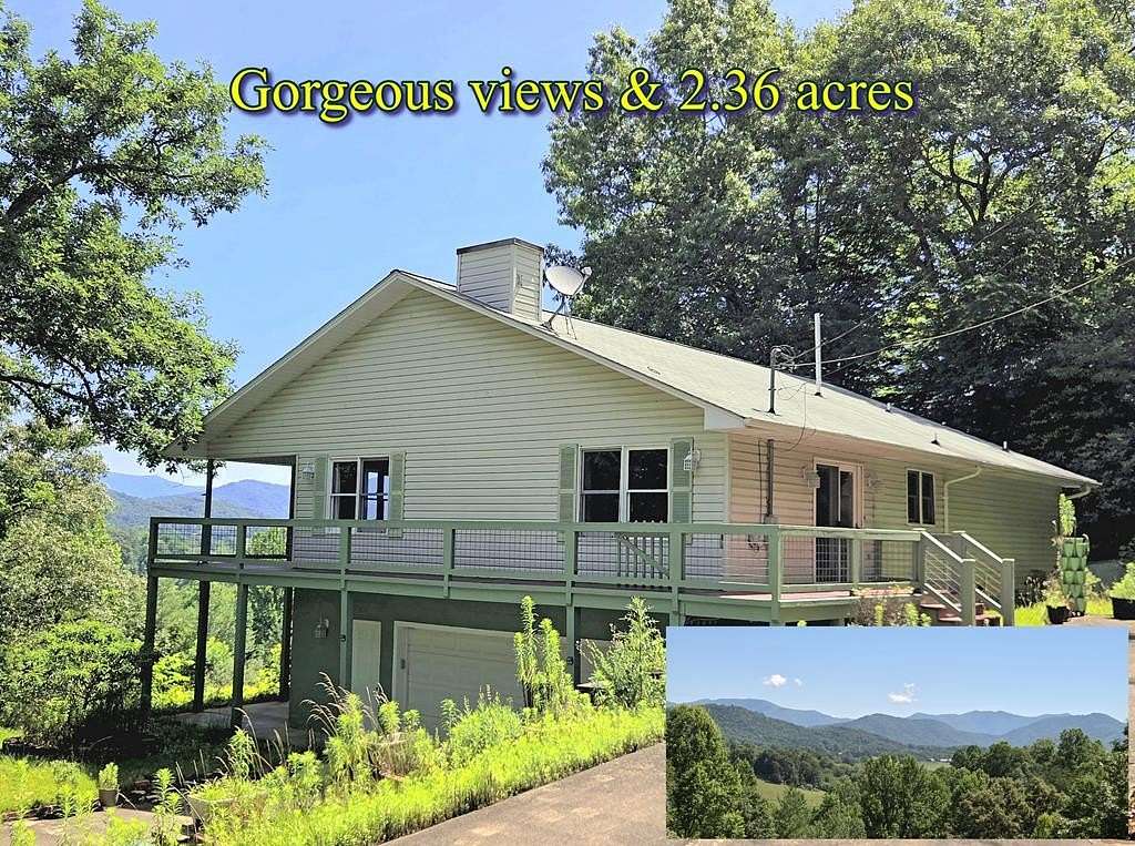 2.23 Acres of Land with Home for Sale in Franklin, North Carolina