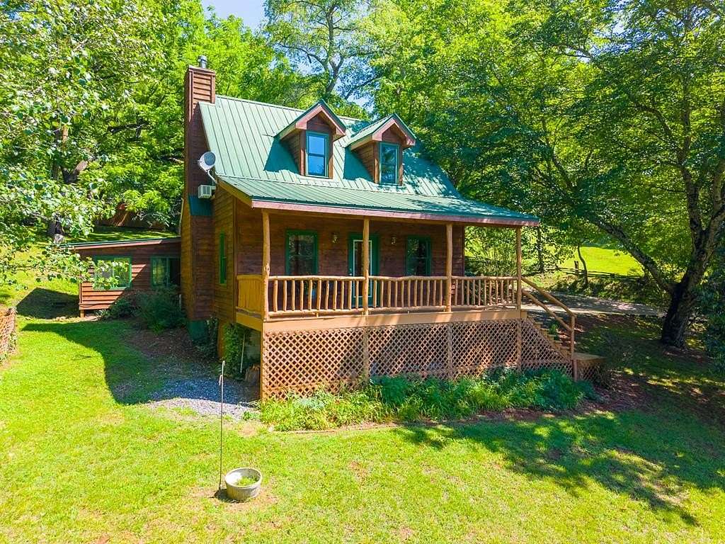 4.15 Acres of Land with Home for Sale in Franklin, North Carolina