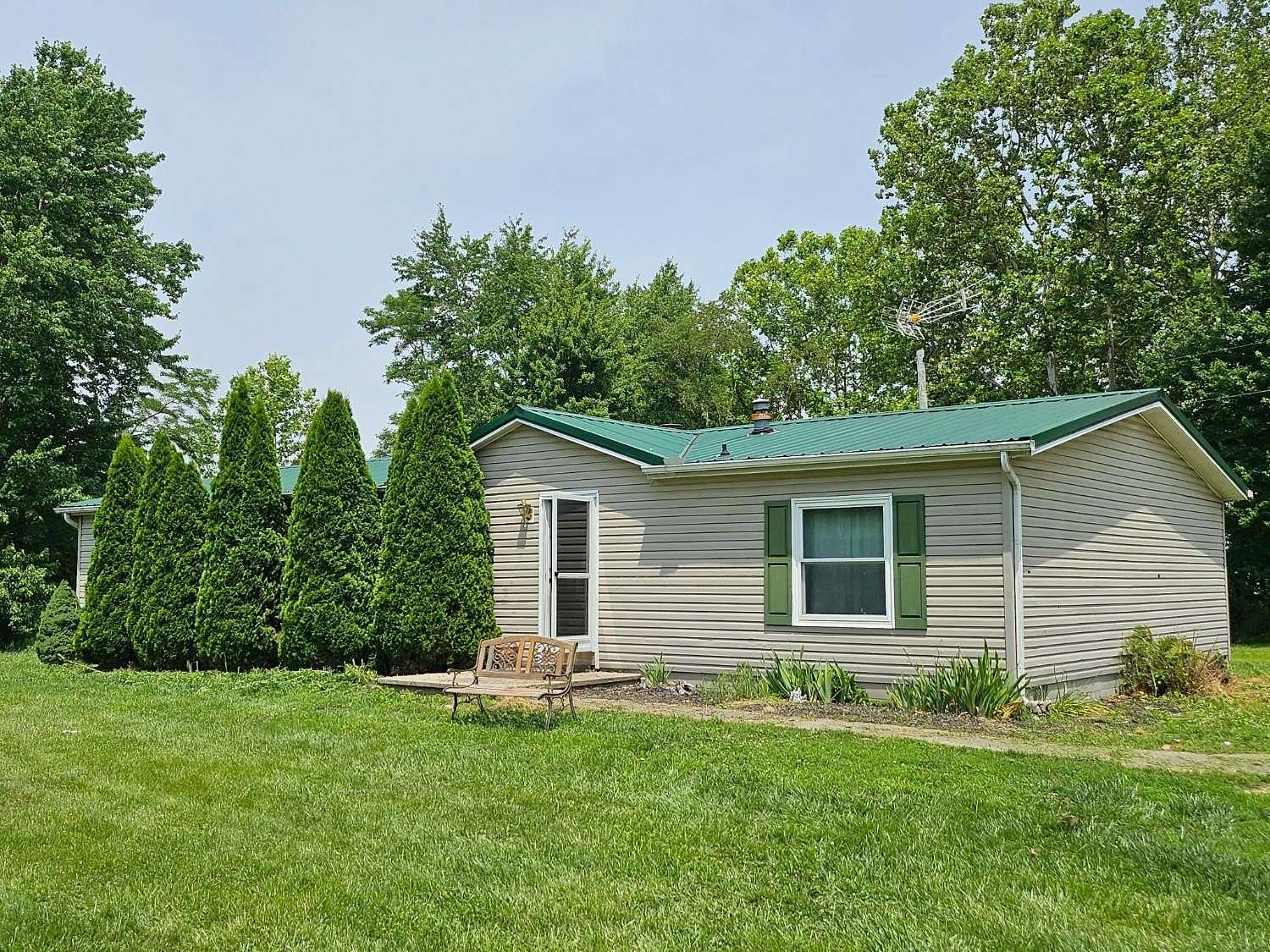 4 Acres of Land with Home for Sale in Milan, Indiana