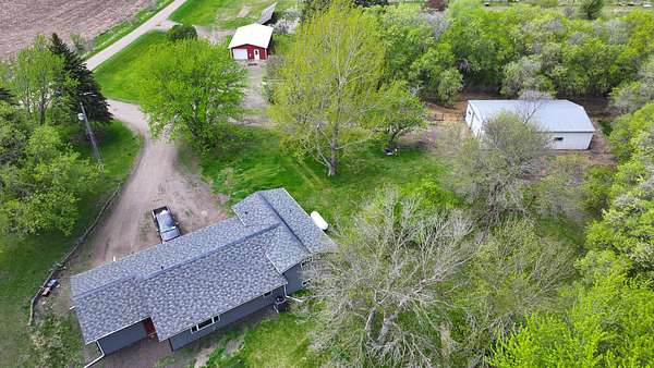 14 Acres of Land with Home for Auction in Hawley, Minnesota