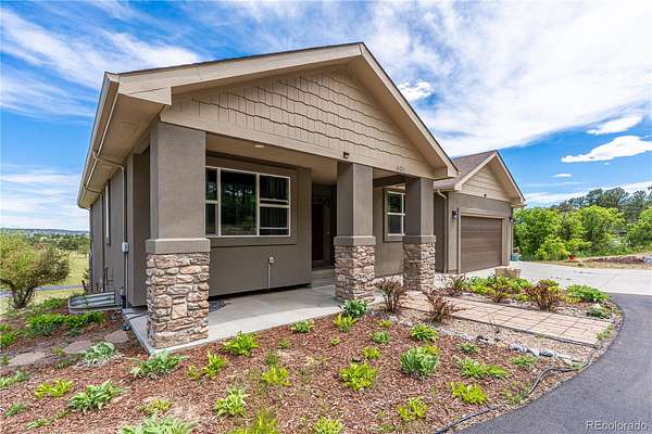 5 Acres of Land with Home for Lease in Palmer Lake, Colorado