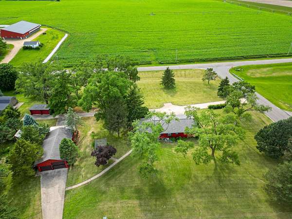 1.86 Acres of Land with Home for Sale in Janesville, Wisconsin