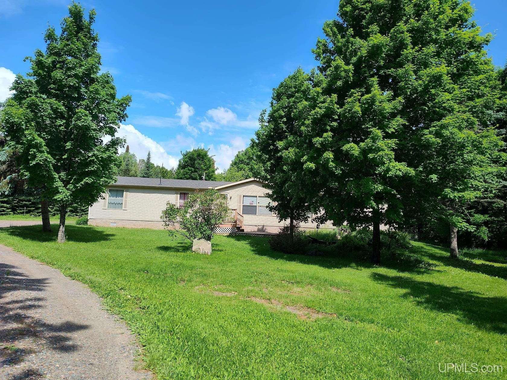 5.24 Acres of Land with Home for Sale in Iron River, Michigan