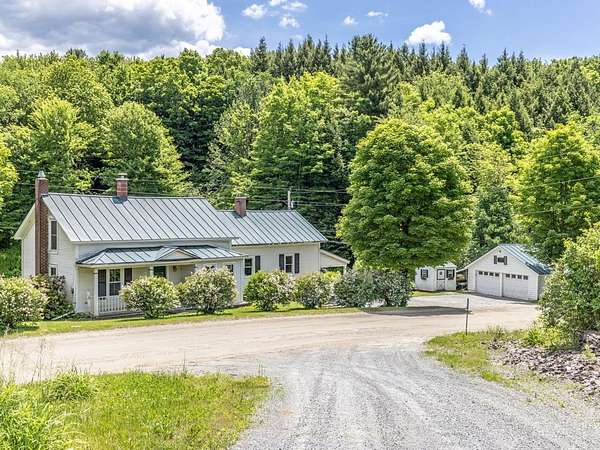 12.2 Acres of Recreational Land with Home for Sale in Essex Town, Vermont
