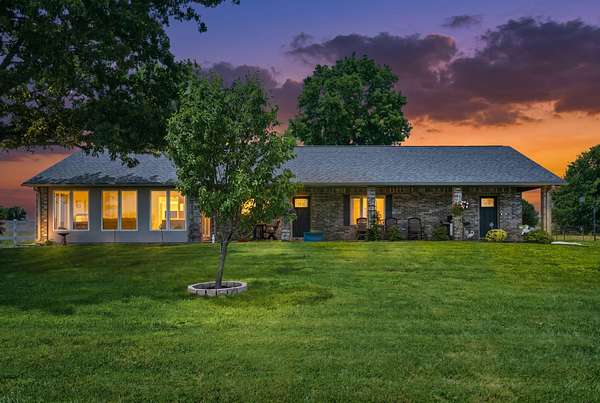 19.2 Acres of Land with Home for Sale in Bolivar, Missouri