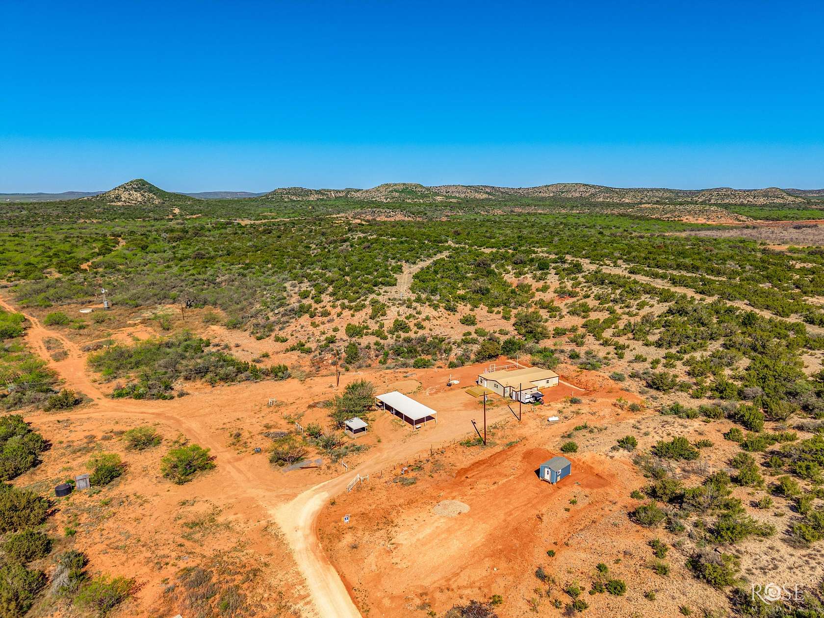 28.5 Acres of Recreational Land with Home for Sale in San Angelo, Texas