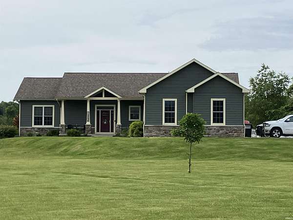10 Acres of Recreational Land with Home for Sale in Plymouth, Indiana