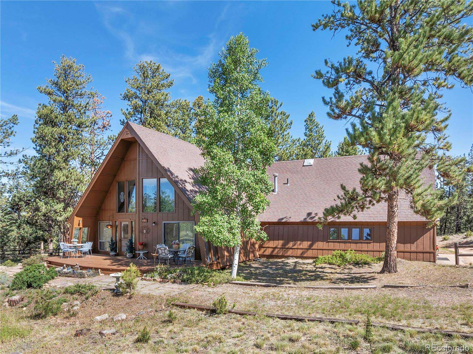 4 Acres of Land with Home for Sale in Woodland Park, Colorado